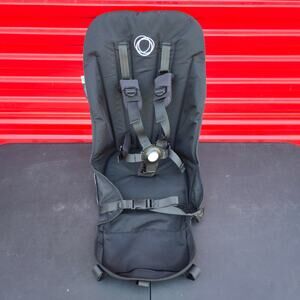 NEW Bugaboo Donkey 2 3 5 Midnight Black Seat Fabric Cover Liner Harness